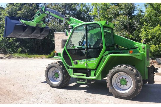 Телескопічний навантажувач MERLO P40.7CS TURBO FARMER 2011 рік  б/в 